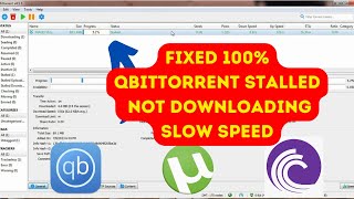 How to Resolve QBittorrent Stalled Issues qbittorrent not downloading qbittorrent best settings 2023 [upl. by Muhan368]