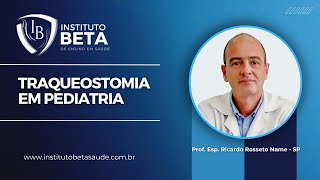 Traqueostomia em Pediatria [upl. by Griffin]