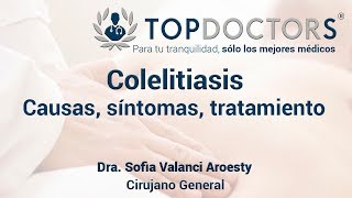 Colelitiasis causas síntomas tratamiento [upl. by Htebzile577]