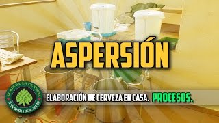 Cómo hacer cerveza artesanal en casa PROCESOS ASPERSIÓN TERCER PROCESO [upl. by Sisson296]