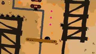 locoroco 2 stage 24 BuiBui Fort 3 all fruits [upl. by Lasiaf387]