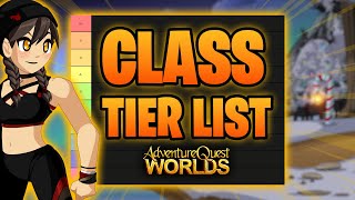 AQW Class Tier List w Chat Best AQW Class [upl. by Christa]