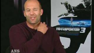 TRANSPORTER 3 JASON STATHAM ANS INTERVIEW [upl. by Thorner]