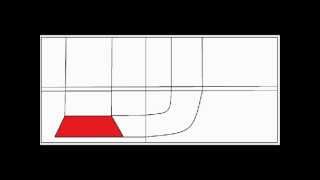 Proiezione ortogonale Trapezio Isoscele con Paint [upl. by Ern]