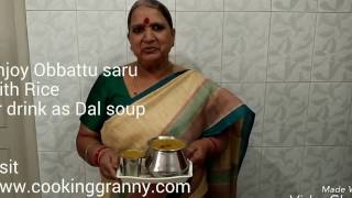 Mallamma Ajji Obbattu Saru  ಒಬ್ಬಟ್ಟು ಸಾರು  holige saaru  ಹೋಳಿಗೆ ಸಾರು  Dal soup [upl. by Hamann]