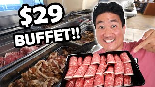 NEW 29 All You Can Eat Korean BBQ Buffet in Los Angeles [upl. by Cousin459]