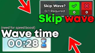 GnomeCode tower defense Addons 8 Wave Skip AND Wave Time [upl. by Talley]