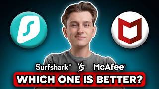 Surfshark vs McAfee Which VPN is Better [upl. by Hambley]