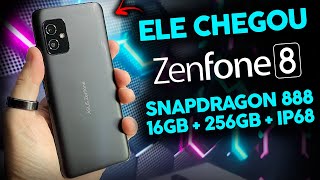 ASUS anuncia Zenfone 8 Handson e primeiras impressões [upl. by Elyad716]