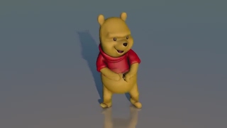 Winnie The Pooh dancing to Push The Feeling On [upl. by Eaton511]