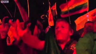 U2  Sweet Caroline Live at Glastonbury 2011 [upl. by Eetsim]