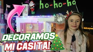 La casita de NAVIDAD de Arantxa 🎄🎅 Decoracion en familia Vlogmas 2 [upl. by Rachelle341]