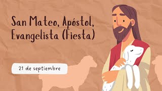 San Mateo Apóstol Evangelista Fiesta  21 de septiembre [upl. by Willabella]