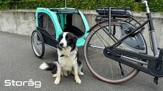 STORAG  REMORQUE VÉLO XL pour chien by ProAkcess [upl. by Blank]