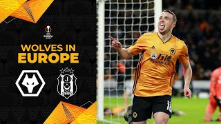 Jota hits hattrick against Besiktas  Wolves 40 Besiktas  2019 Europa League Highlights [upl. by Gensmer]