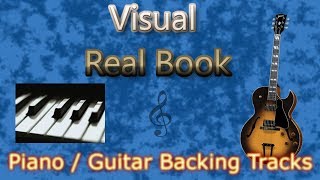 Ornithology Slow Version  Piano  Guitar Backing Track [upl. by Chevalier]