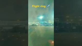 Flight vlog ✈️ part 2 india to qatar airplane flightvideo flight ranway takeoff [upl. by Adnawt905]