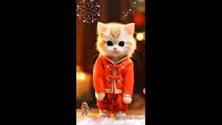 Cats have come to dance Xiao Mao who can dance cat dancing welcome to take pictures pet cats k [upl. by Enrobso]