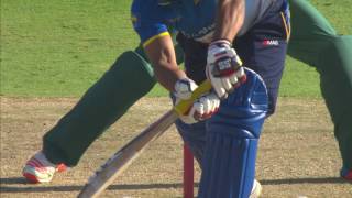 South Africa vs Sri Lanka  2nd T20  Asela Gunaratne Wicket [upl. by Sublett243]