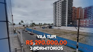 vendido 290mil  2 quartos  2 sacadas  Segundo andar de escada  vista mar  pertinho do mar [upl. by Aciret]