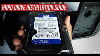 Hard Drive Western Digital 1TB Blue Hard Drive Unboxing And Installation Guide [upl. by Goldshlag290]