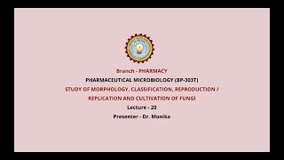 Pharmaceutical Microbiology Study of Morphology Classification Reproduction [upl. by Annek884]