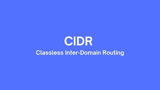 Understanding CIDR The Key to Efficient IP Addressing [upl. by Ellmyer]