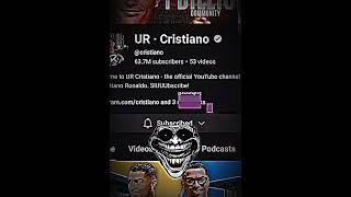 Cristiano Ronaldo Youtube Channel vs Ishowspeed cristianoronaldointerview mrbeastlive ishowspeed [upl. by Stubstad]