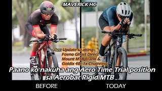 Paano ko nakuha ang Aero Time Trial Position sa MTB  Update sa Fovno Ghost amp 48T Goldix Crankset [upl. by Yole]