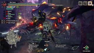 Monster Hunter Rise Sunbreak  Anamoly Investigation Risen Kushala Daora Lv 284 With MinotoArlow [upl. by Irehj]