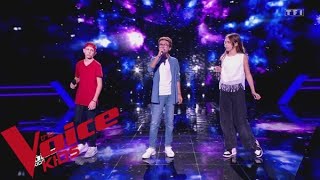 Christophe Maé  Casting  Zoé Mathéo Lucas  The Voice Kids France France 2023  Battle [upl. by Graniah558]