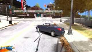 Gta IV renault megane PC 1080p [upl. by Eanert]