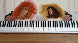 Musique du film quotLes demoiselles de Rochefortquot  Piano [upl. by Ilsel659]