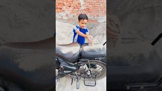 Aarav ne Papa ki bike gandi kar di 🥹🥹 [upl. by Ethelin863]