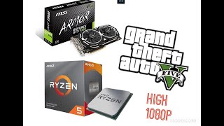 Ryzen 5 3600  GTX 1060 6GB In GTA V [upl. by Yenruoj]