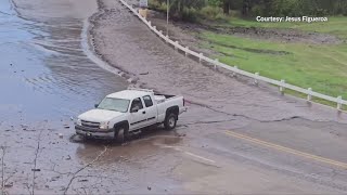 Record flooding hits Ruidoso area safety officials preparing for more [upl. by Llenoil500]