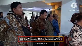 Mengheningkan Cipta 10 November 2024 di Acara Bimbingan Teknis Pengawas TPS [upl. by Tenaj]