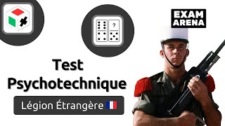 Test Psychotechnique  Légion Étrangère [upl. by Baerman]