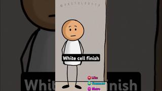 White cell finish comedy funny shorts short hindi [upl. by Brittain]