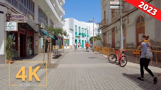 Lanzarote Canary Islands 🇪🇸 Spain  Arrecife Walking Tour  4K Street Walk  Virtual Walking 2023 [upl. by Hagood729]