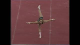 Vitaly Scherbo EUN  Olympics 1992  Compulsories  Floor Exercise [upl. by Aurthur]