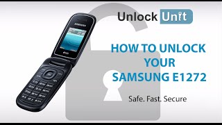 UNLOCK Samsung E1272  HOW TO UNLOCK YOUR Samsung E1272 [upl. by Genaro]