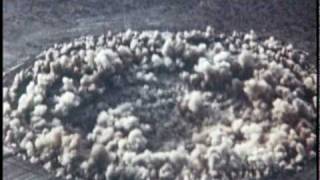 Nuclear Bomb Subsidence Crater Formation [upl. by Asserat]