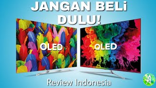 Review Indonesia LG OLED VS SAMSUNG QLED pilih mana budget 30jt [upl. by Adnouqal]