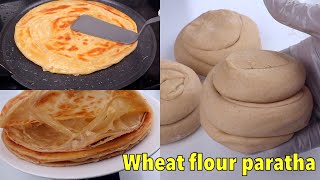 Paratha  Wheat Flour Paratha With Useful Tips By Cooking with passion [upl. by Timms451]