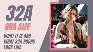 32A Bra Size What It Is and What 32A Breasts Look Like [upl. by Suckram]