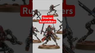 Sicarian Ruststalkers 10th edition 40K warhammer40k [upl. by Yborian]