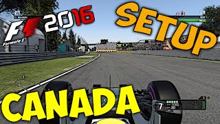 F1 2016 Canada Setup  Hotlap 112329  Montreal PCGamepad [upl. by Bausch]