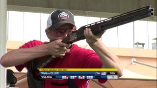 Finals Double Trap Men  ISSF Shotgun World Cup 2013 Al Ain UAE [upl. by Fayre601]