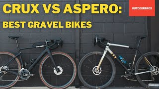 CRUX vs ASPERO Blurring Lines btw Gravel amp Road Bikes [upl. by Zinn38]